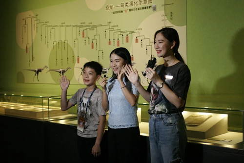 1669874085366630.jpg 04 “腾飞之龙——从龙到鸟的演化之旅”特展直播讲解_副本.jpg